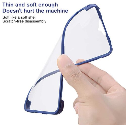 Techsuit ColorVerse 360 Series obojestranski za&amp;scaron;čitni ovitek za iPhone 14 Pro &amp;ndash; črna Slike