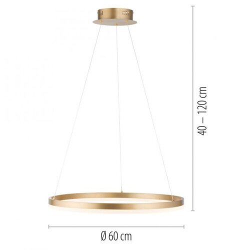 PAUL NEUHAUS 2382-60 - led prigu&amp;scaron;iva luster na sajli titus LED/38,5W/230V Slike