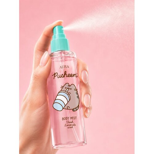 Pusheen Aura pr&amp;scaron;ilo za telo za ženske 100 ml Slike