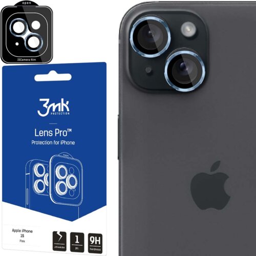 3mk LEČA PROTECTION PRO BLUE ZA APPLE IPHONE 15 PLUS ZA&amp;Scaron;ČITNO STEKLO, (21975864) Slike