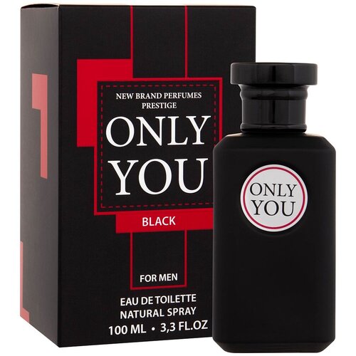 New Brand Parfums Prestige Only You Black toaletna voda 100 ml za mo&amp;scaron;ke Slike