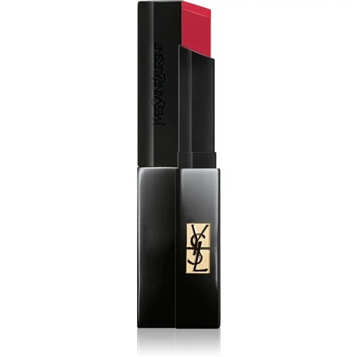 Yves Saint Laurent Rouge Pur Couture The Slim Velvet Radical tanka matirajoča šminka z usnjenim učinkom odtenek 21