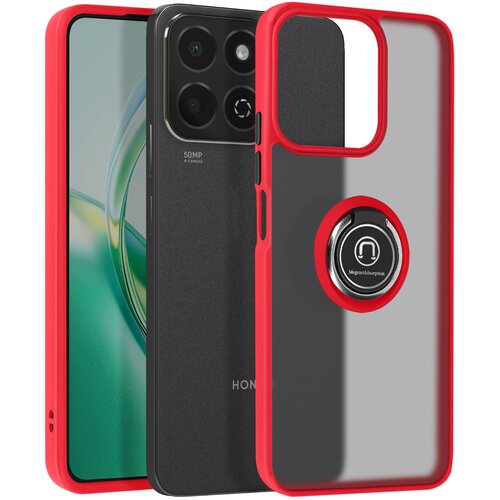 AVIZAR Ohišje za Honor 200 Smart Metal Ring Video podpora, Rdeča, (5000010161) Cene
