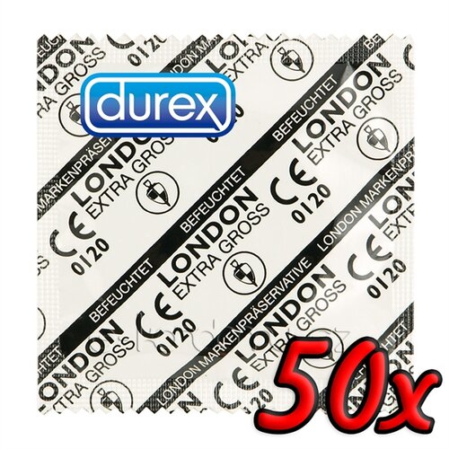 Durex London Extra Large 50 pack Cene