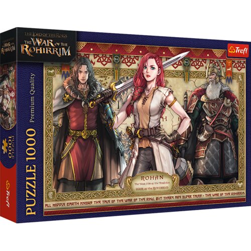 Puzzle 1000 - The Lord of the Rings: War of the Rohirrim FSC 10937 Slike