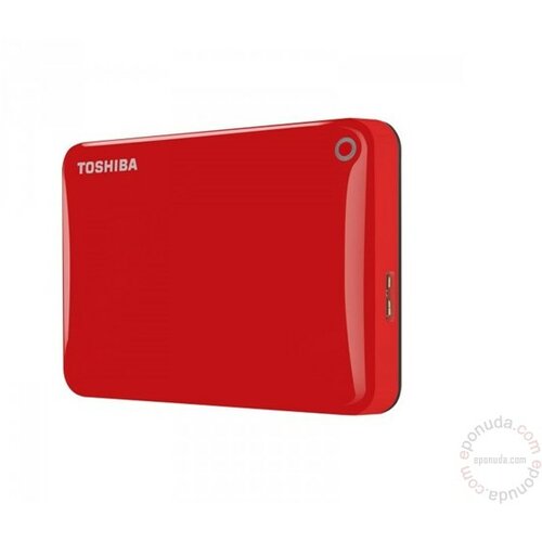 Toshiba Canvio Connec II 2.5'' 500GB Red USB 3.0 HDTC805ER3AA eksterni hard disk Slike