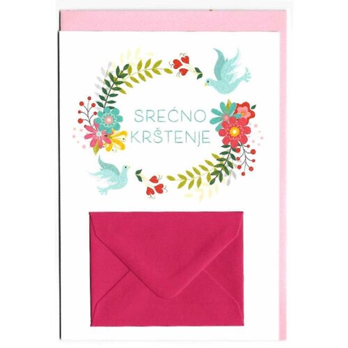 Viter čestitka greetings kr&scaron;tenje ( 212_3 ) Cene