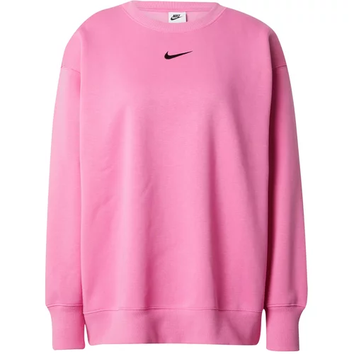 Nike Sportswear Sweater majica 'PHOENIX' roza / crna