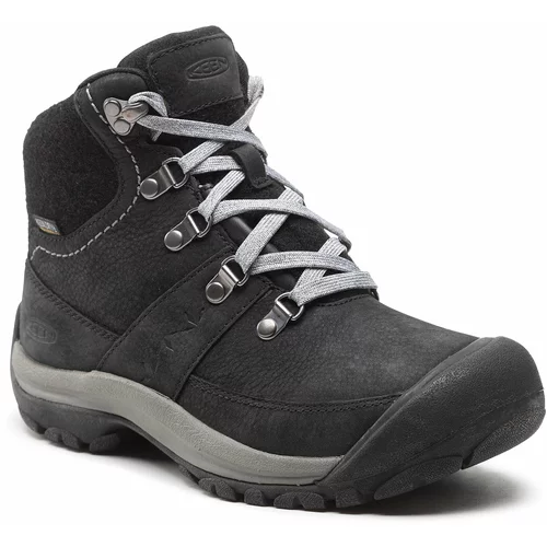 Keen Trekking čevlji Kaci III Winter Mid Wp 1026720 Black/Steel Grey