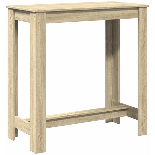  Barski stol boja hrasta 102 x 50 x 103,5 cm konstruirano drvo Slike