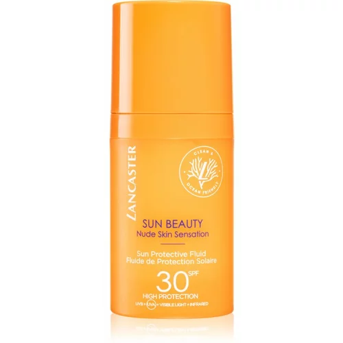 Lancaster sun beauty protective fluid SPF30 krema za zaštitu od sunca za lice i dekolte 30 ml za žene