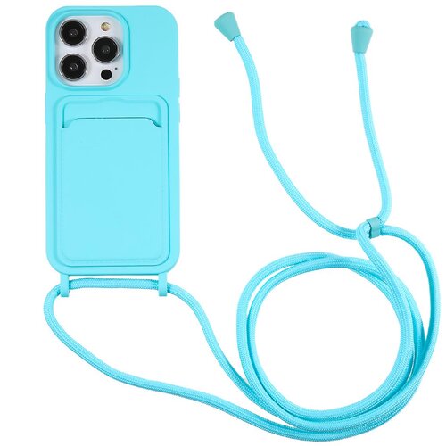 INORCO Zaščitna torbica za iPhone 13 Pro 6,1-palčni tekoči silikonski ovitek za telefon proti padcu z režo za kartico, trak, (22033681) Cene