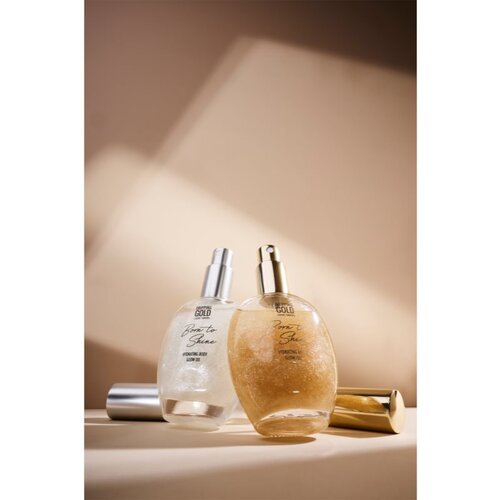 Dripping Gold Born To Shine ble&amp;scaron;čeče olje za telo odtenek Silver 55 ml Slike