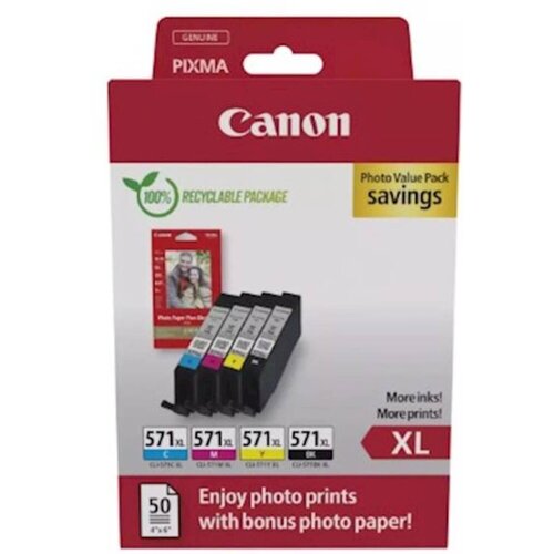 Canon KOMPLET CLI-571 M,Y,C,BK XL Cijene