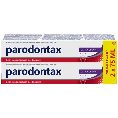 Parodontax ultra clean pasta duo pack 2x75ml Cene