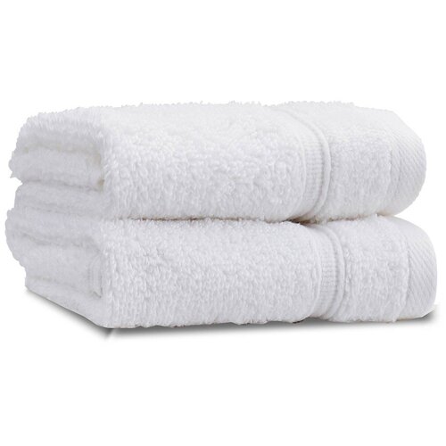 Catherine Lansfield Bele frotirne bombažne brisače v kompletu 2 ks 30x30 cm Zero Twist &amp;ndash; Slike
