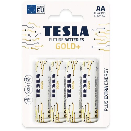Tesla Batteries - 4 kom AA alkalnih baterija GOLD+ 1,5V 3200 mAh Cene