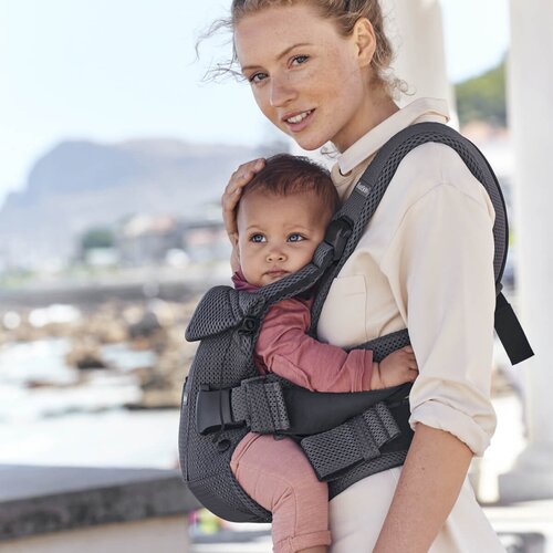 Baby Bjorn kenguru One Air Mesh 3D anthracite 098013 Slike