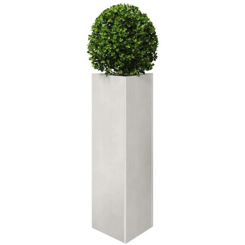 VidaXL Vrtna sadilica trokutasta 30x26x75 cm od nehrđajućeg čelika Slike