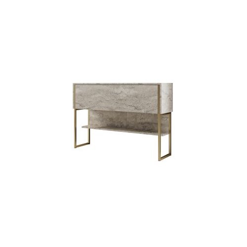 Hanah home Komoda Luxe 120x80x30cm Bež-Zlatna Slike