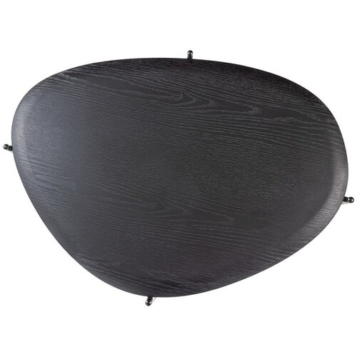 WOOOD Črna klubska mizica 67x92 cm Kota &amp;ndash; Slike
