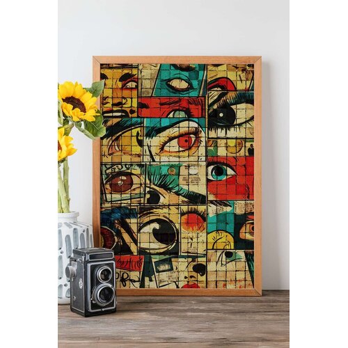 Wallity Popmosaic5 uramljenih slika, 33x48 cm Cijene