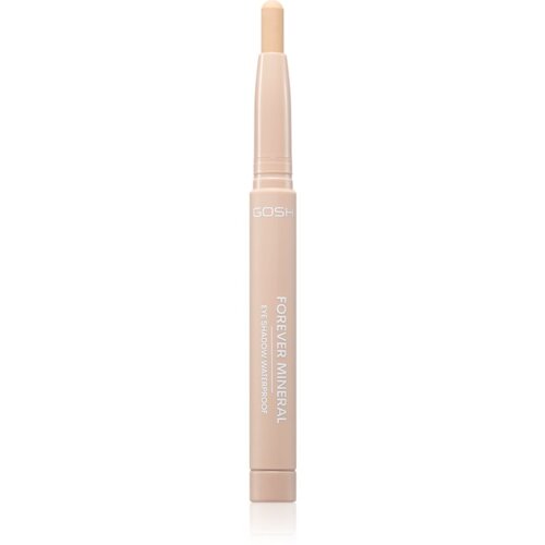 Gosh Forever Mineral Matte dolgoobstojna senčila za oči v svinčniku odtenek 012 Matt Beige 1.4 g Slike