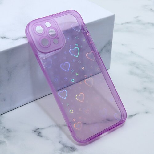 Ms Futrola Heart Color IMD za iPhone 12 Pro 6.1 ljubicasta Cene