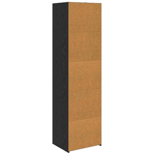  Cabinet Crni hrast 50 x 41 x 185 cm Konstruirano drvo Slike
