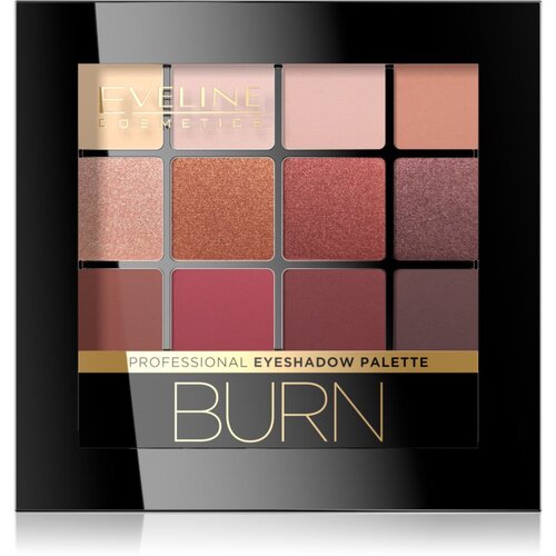 Eveline Cosmetics Burn paleta senčil za oči 12 g Slike