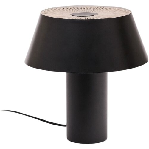 Kave Home Crna stolna lampa s metalnim sjenilom (visina 32 cm) Ancare &amp;ndash; Slike