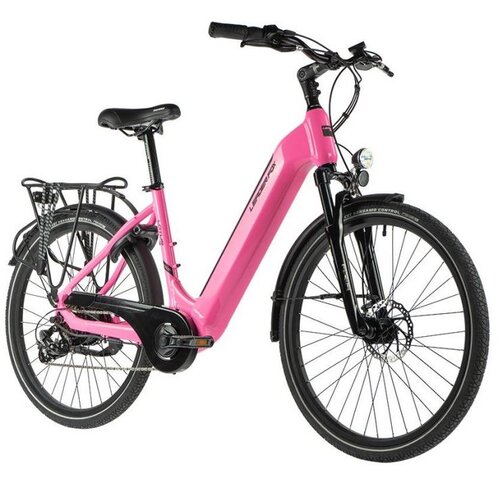 Leaderfox Električno mestno kolo LeaderFox Lotus 26" - roza Cene