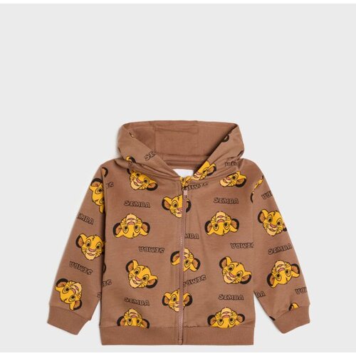 Sinsay Majica s kapuljačom na patentni zatvarač The Lion King Cene