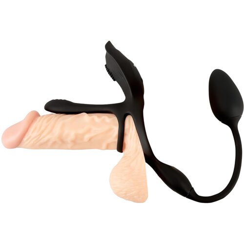 Coup!es Choice RC Multi Function Couples Vibrator Black Slike