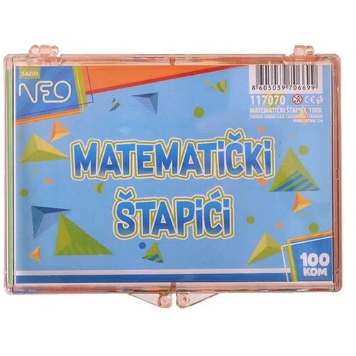 Sazio Matematički štapići, PVC, 100K ( 117070 ) Slike