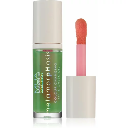 MUA Makeup Academy Metamorphosis oljast sijaj za ustnice za ustnice in lica dišave One in a Melon (Watermelon) 7 ml