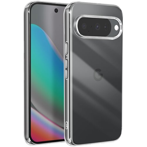 AVIZAR Tanek Ovitek Slim Case za Google Pixel 10 in 10 Pro iz Mehkega Silikona, Prozorno, (5000189359) Cene