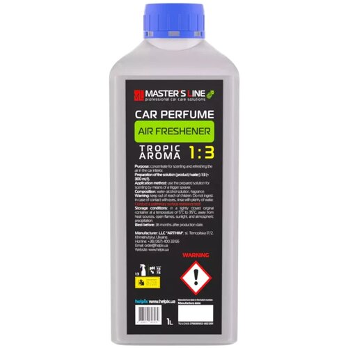 MASTER'S LINE masters line parfem tropic 1L Cene