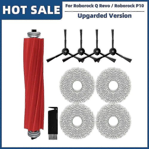 INORCO združljivo z Roborock Q Revo / Roborock P10 A7400rr Nadomestni deli Dodatki Glavna stranska krtača Mop Vrečka za prah, (21875264) Slike