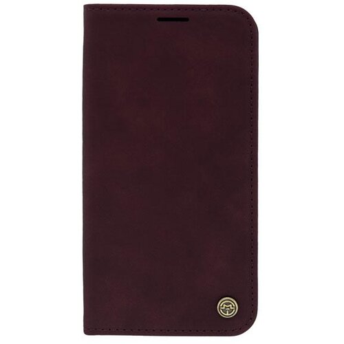  Maska za telefon LEATHER RETRO FLIP za Iphone 13, Bordo Cene