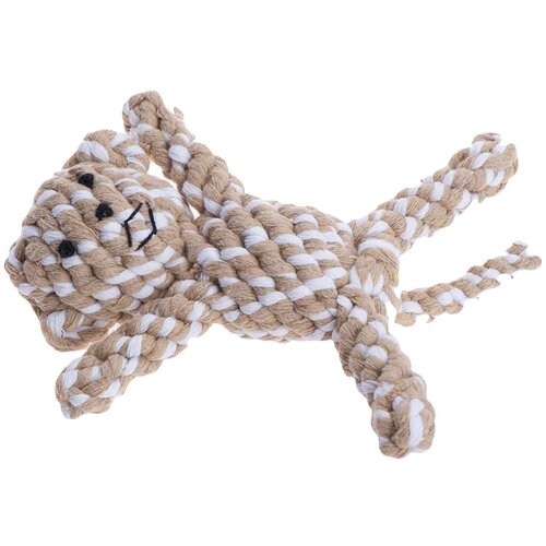 Zooplus Igračka za pse - životinjska figura od pamučnog konopca - majmun oko 18 cm Slike