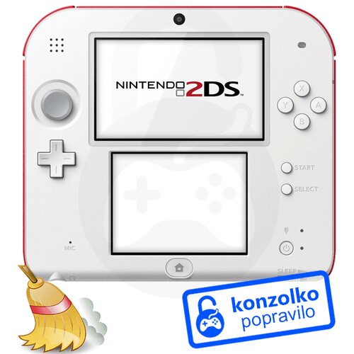 Nintendo 2DS Temeljito Či&scaron;čenje Cene