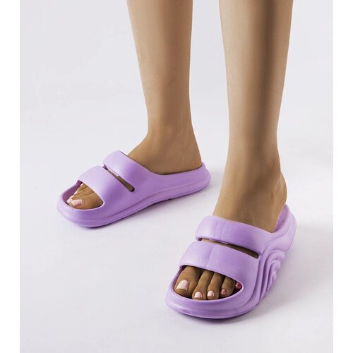 Gemre Purple rubber flip-flops Geneve Cene