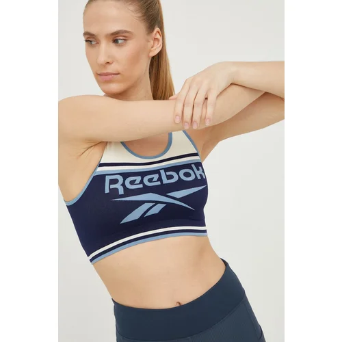 Reebok Športni modrček Kerys mornarsko modra barva