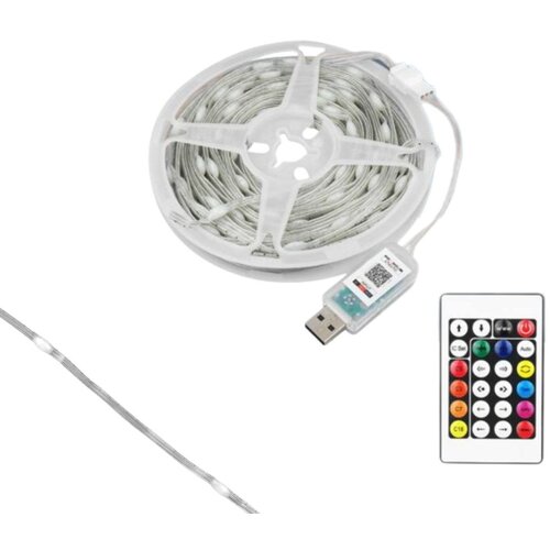 TIMMLUX RGB LED dekoracijski trak kroglice 8mm 100 LED 10m, aplikacija, daljinski upravljalnik Cene