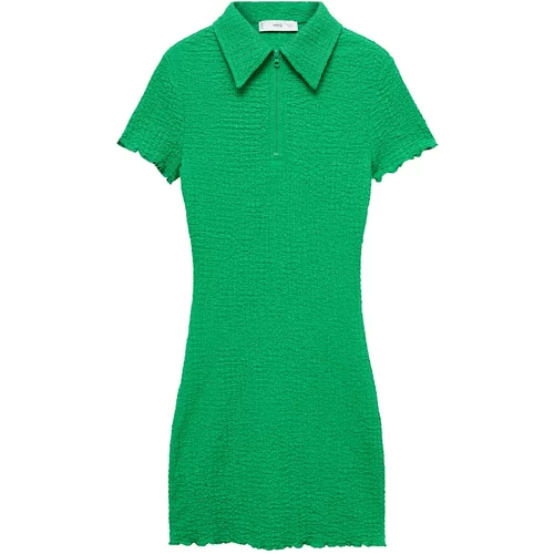 Mango Košulja haljina 'TRAMA' zelena