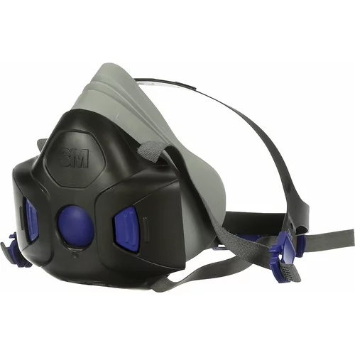 3m Polovična maska HF-800 Secure Click™, brez filtra, velikost S