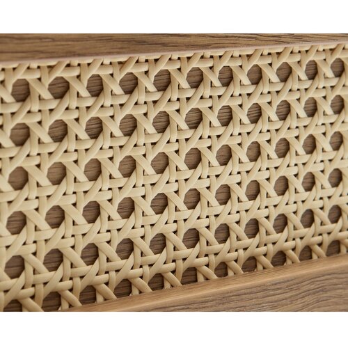 Unique Furniture Niska komoda u dekoru hrasta u prirodnoj boji 80x75 cm Pensacola &amp;ndash; Slike