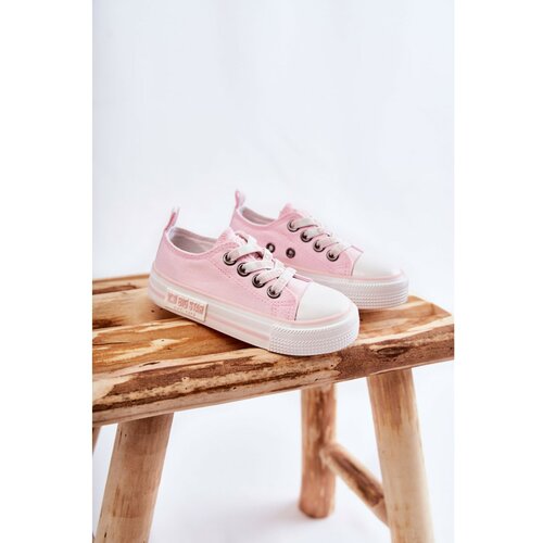 Big Star Children's Cloth Sneakers BIG STAR KK374072 Pink Slike
