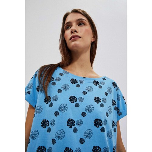 Marisse Women's T-Shirt L-Ts-4021 L.Blue Cene
